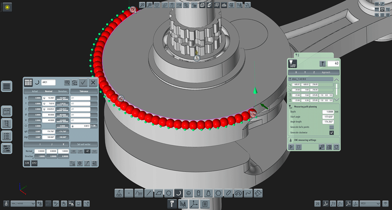 Crankshaft inspection