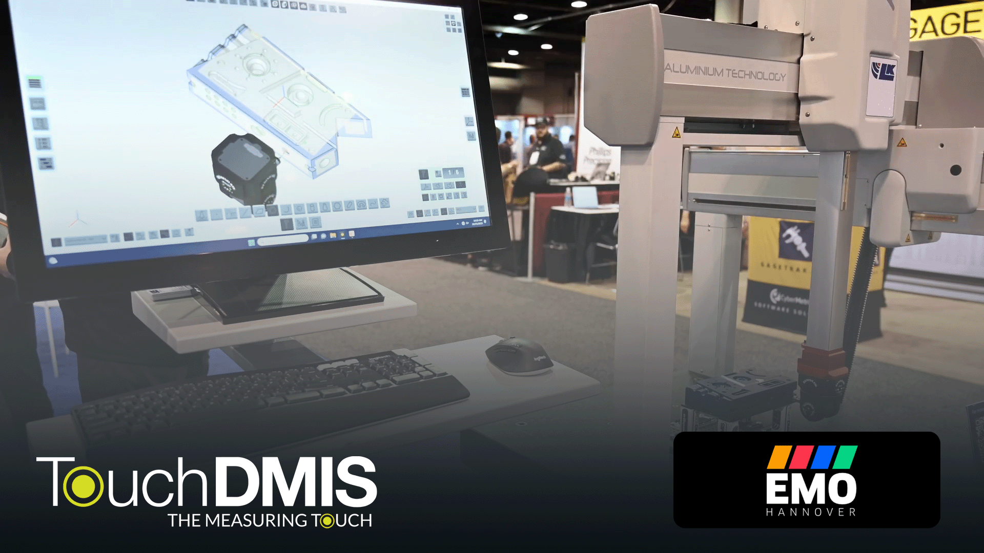 TouchDMIS EMO Hannover