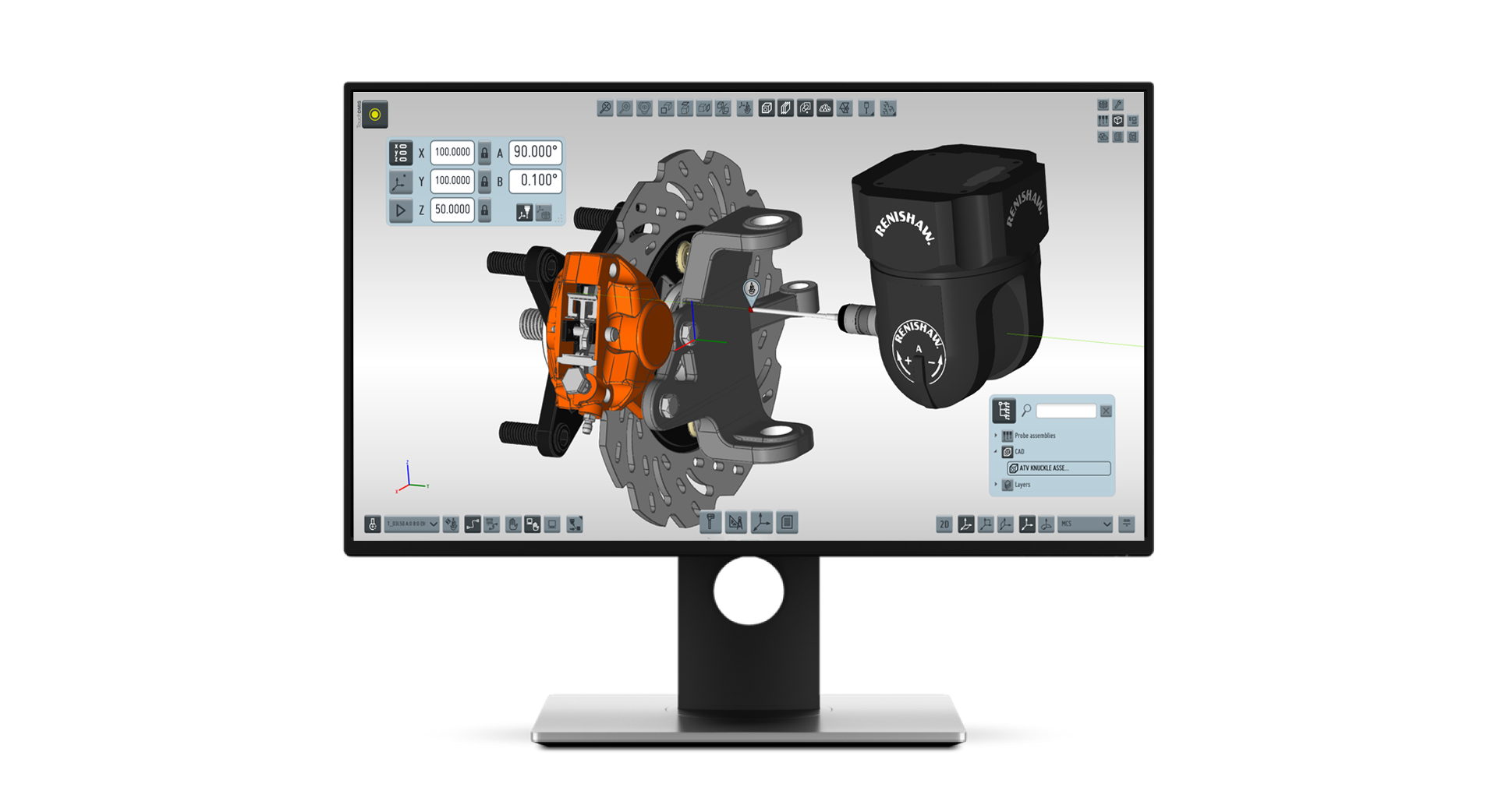 Renishaw PH20 TouchDMIS