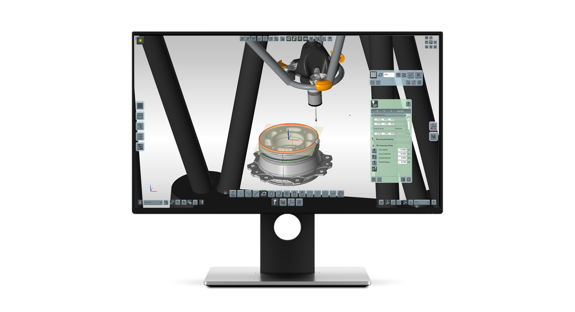 TouchDMIS Renishaw Equator
