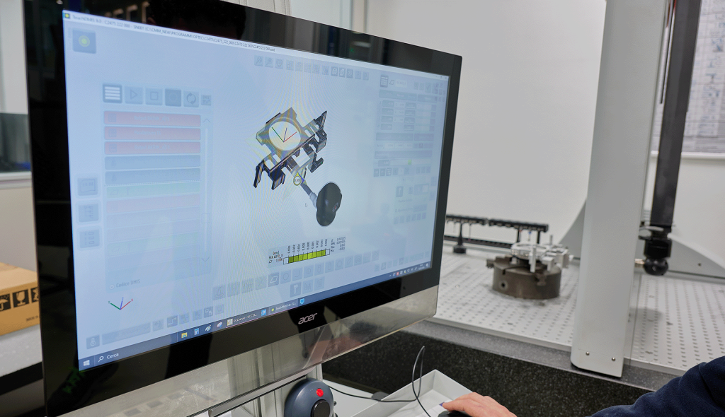 TouchDMIS Space component inspection