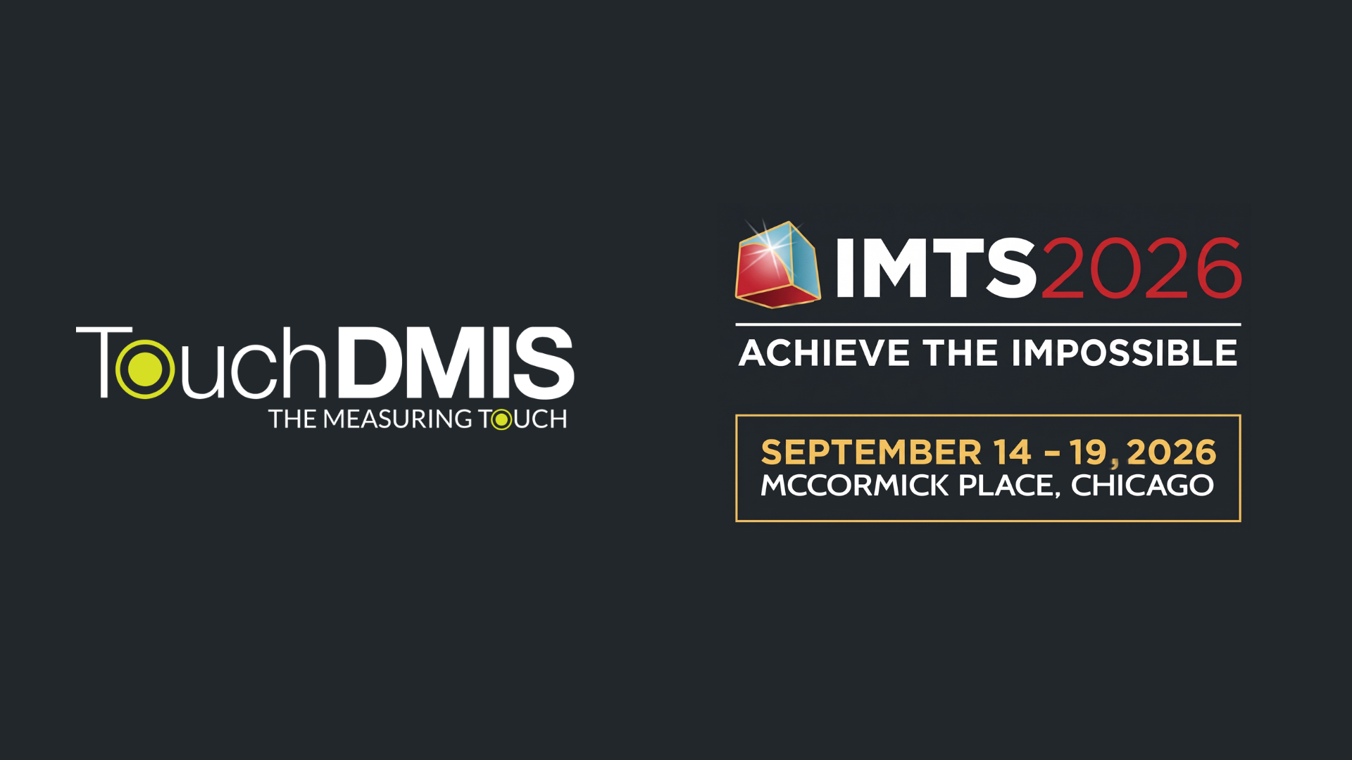 TouchDMIS IMTS 2026